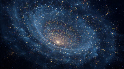 A meditative journey exploring the inner cosmos represented as a star-filled galaxy