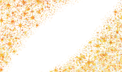 Soft focus floral border with white space for text