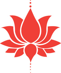 vector illustration of a flower