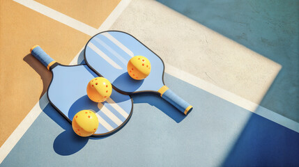 Ready for play: paddles & balls!