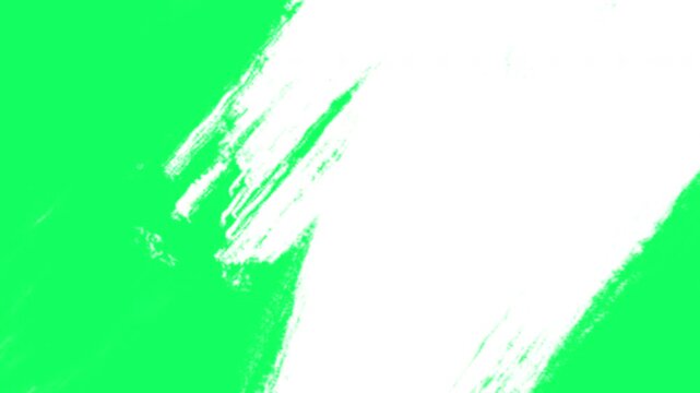 video effect transition wipe screen with animated brush effect