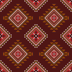 Native Southwest Geometric Abstract Ethnic Pattern seamless.
