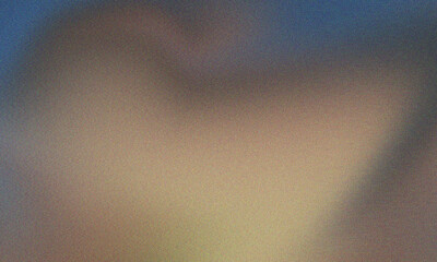 Warm grainy gradient texture background blending golden brown and soft blue tones