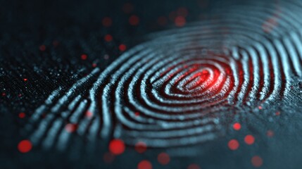 Symbol of Encrypted Contactless Passport Scan Representing Travel Security Technology and Modern Identification Methods