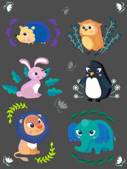 Cute Forest Animals