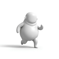 Running Blob Character