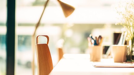 order. A bright and simple room with clean lines and spacious furniture arrangement. lifestyle magazines, social media lookbooks, designed for lifestyle magazines and social media content.