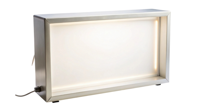 Illuminated light box for tracing, display, or medical use