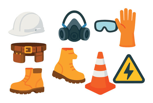 Essential safety equipment for construction: helmet, boots, gloves, and more