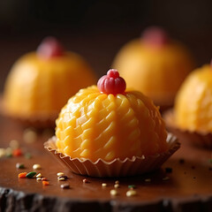 Rich Bengali Nolen Gur Dessert