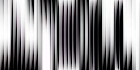 Texture of ribbed background. Silver gradient background of striped lines. Ribbed gray background. Metallic ribbed horizontal background.