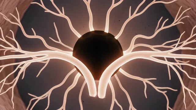 Human Eye with DNA Strand and Neural Network Connections Representing Genetic and Neurological Health. - Powered by Adobe
