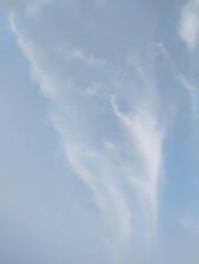 blue sky with clouds