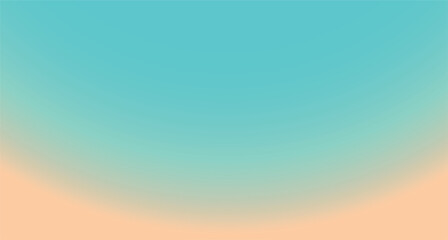 Abstract background with gradient of teal to orange colors. © Picture Store