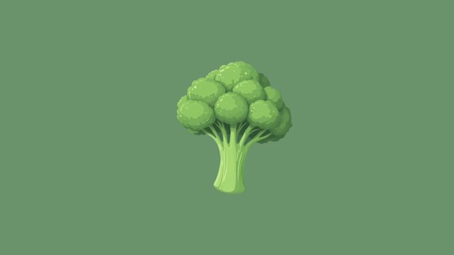 Healthy Fresh Green Broccoli Florets