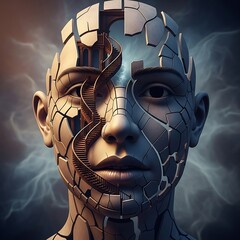 Deconstructed Mind - A Portrait of Artificial Intelligence and Human Connection.