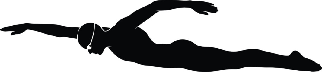 Obraz premium “Minimal desert cactus silhouette with clean bold lines, simple modern vector icon.