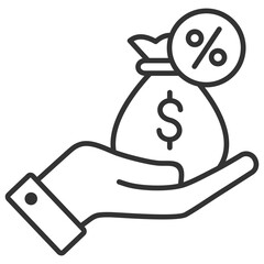 Commission Outline Icon