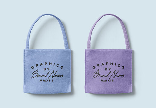 Felt Bag Mockups