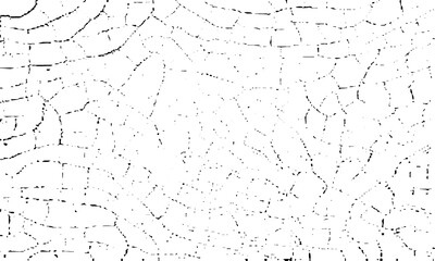 Illustration of abstract pattern of dots and lines on a white background