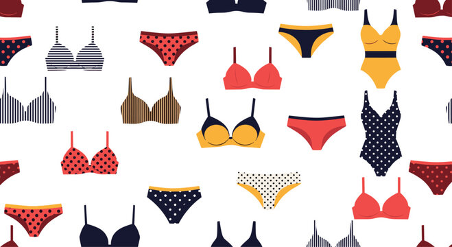 Collection of Lingerie and Swimwear Patterns.