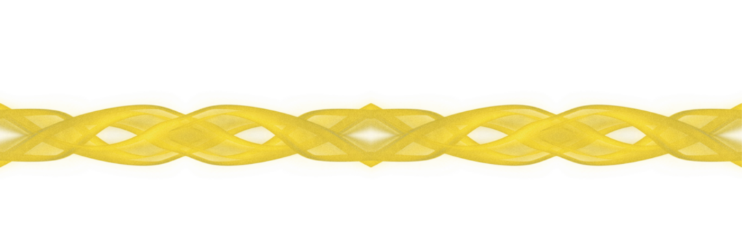 This image features a golden abstract symmetric wave pattern on a black background. The design appears fluid and dynamic, with mirrored curves and ribbon-like shapes forming a continuous ornamental  - Powered by Adobe