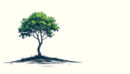 Christmas tree adorned with colorful ornaments and lights in a cozy living room, creating a warm holiday atmosphere with gifts wrapped below the tree Generative AI