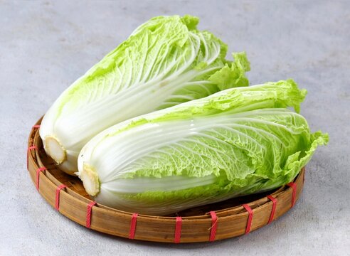 Chinese cabbage or sawi putih is either of two cultivar groups of leaf vegetables often used in Chinese