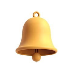 3D Christmas bell icon