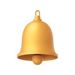 3D Christmas bell icon