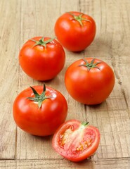 Tomato is a perennial herbaceous plant but it is often grown as an annual crop even if biennial and perennial forms exist