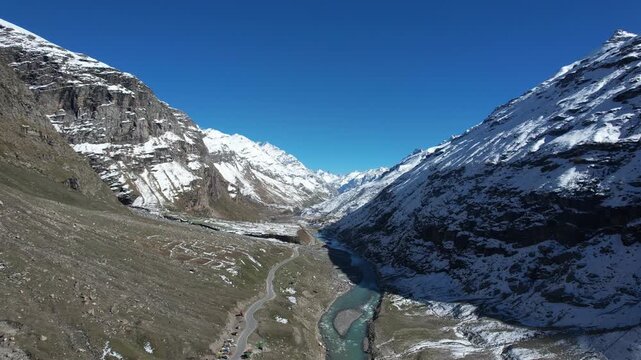 Sissu Himachal Pradesh & Atal Tunnel | Snowy Mountains, Lahaul Valley Views, Scenic Road Trip, Winter Travel Video & Stunning Himalayan Landscape