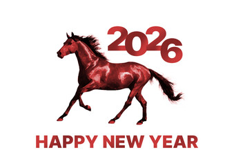 2026, 병오년, 말띠, 새해인사, 새해복많이받으세요, HAPPY NEW YEAR 