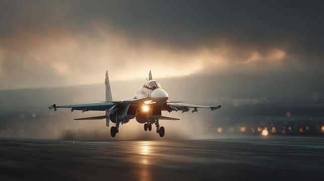 Russian fighter su35 in the sky