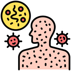 Obraz premium Allergy Icon