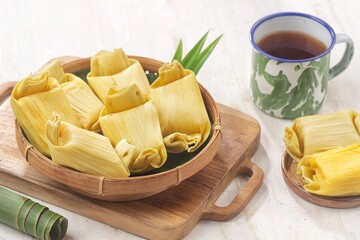 Lepet Jagung or Mexican Sweet Corn Tamales