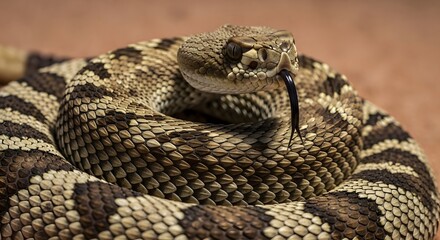 Naklejka premium close up of a snake