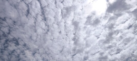 Clouds in the sky for background