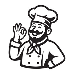 chef logo vector
