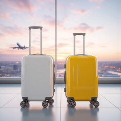 suitcase with luggage