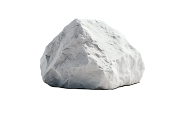 heavy rock on transparent background
