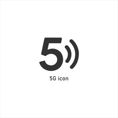 Next generation network, high speed connectivity symbol, wireless cellular technology, fast mobile internet, 5th generation signal,