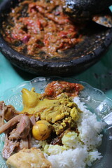 indonesia traditional menu