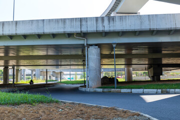 Traffic bridge facilities on the Third Ring Road in Chengdu, Sichuan Province, China