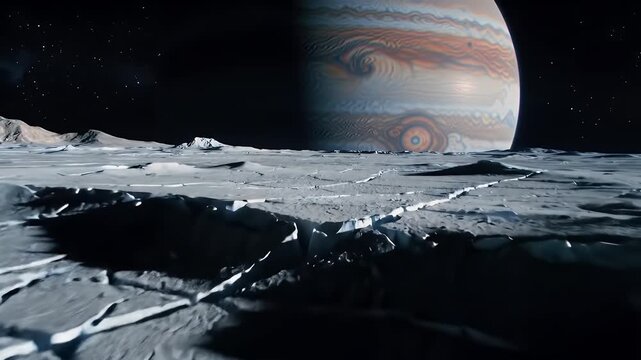 Europa Jupiter Moon.