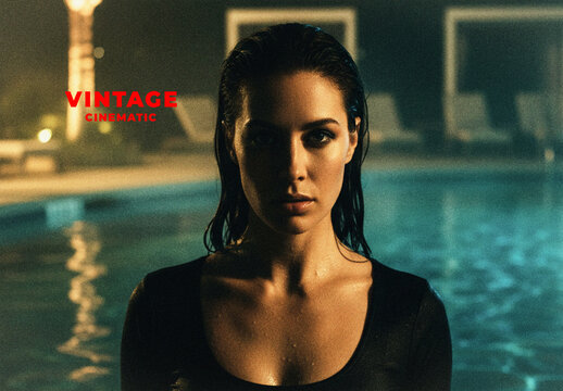 Vintage Cinematic Photo-Effect