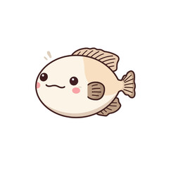 Cute Fugu Cartoon Very Cool