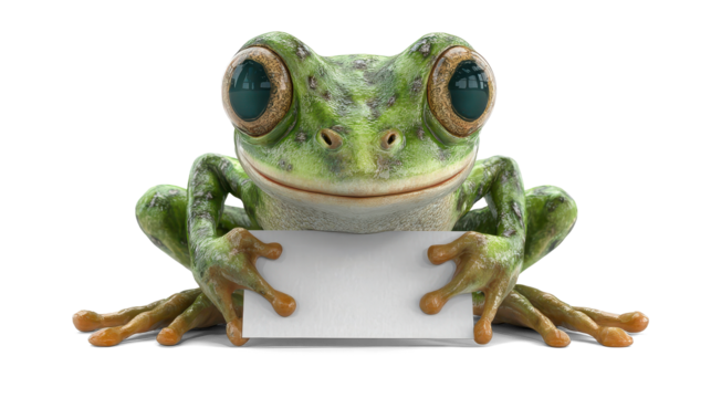 green eyed tree frog