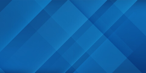 Blue background with abstract box rectangle geometric shapes modern element for banner, presentation design and flyer