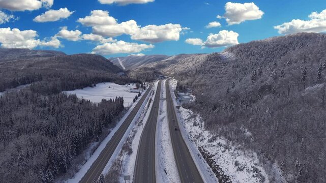 road in the mountains